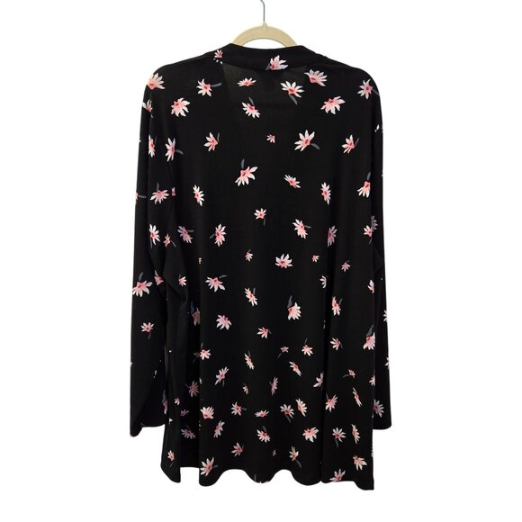 CJ Banks Floral Popover Boho Top Size 3XL - Picture 2 of 6